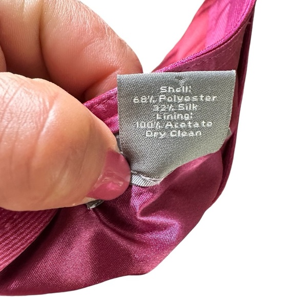 5 for $40 SALE! 
Ann Taylor Pink to Dark Red Satin Ombré Bubble Skirt 8 POCKETS - Picture 9 of 10